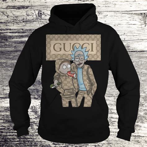 rick and morty gucci hoodie|rick and morty oversized hoodie.